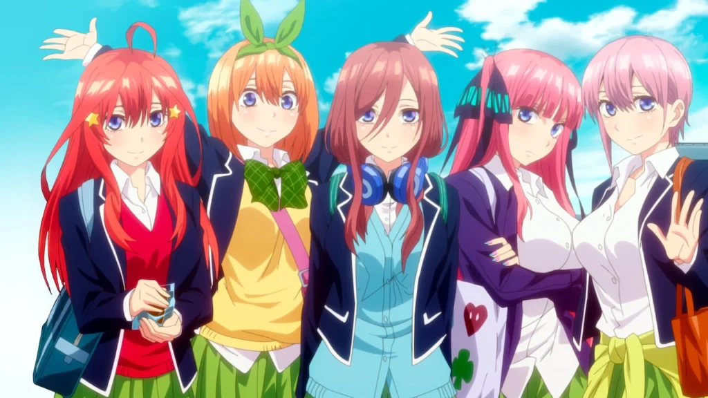 مانجا The Quintessential Quintuplets
