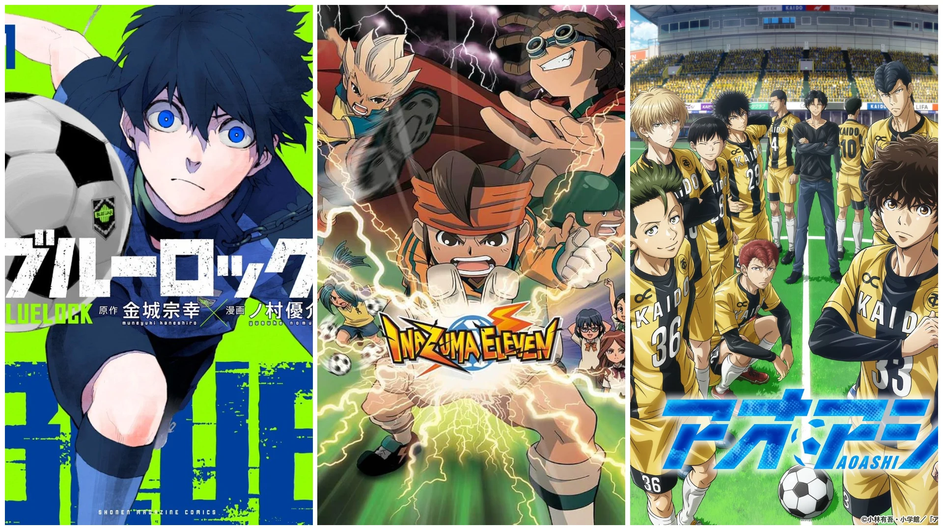 أفضل 10 أنميات كرة قدم لمحبي الإثارة والمنافسة