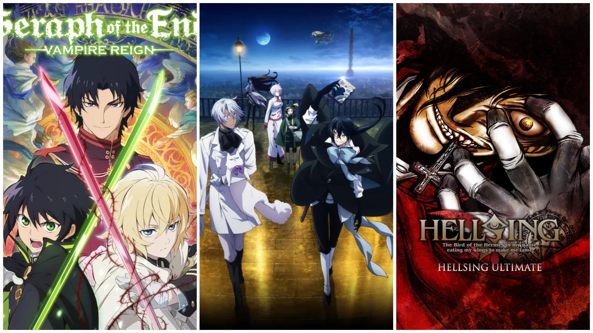 10 أنميات مصاصي الدماء ستأخذك إلى عالم مظلم ومثير