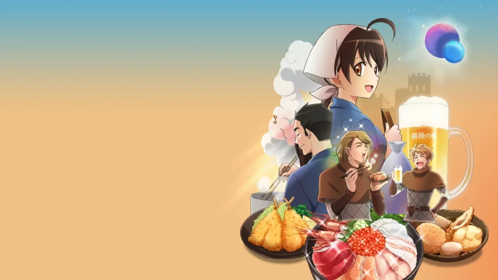 أنمي Isekai Izakaya Koto Aitheria no Izakaya Nobu