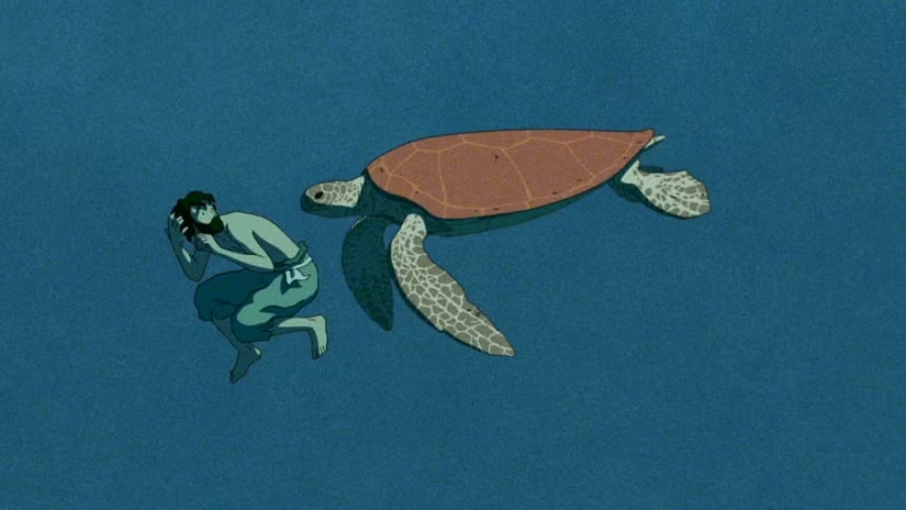 أنمي The Red Turtle